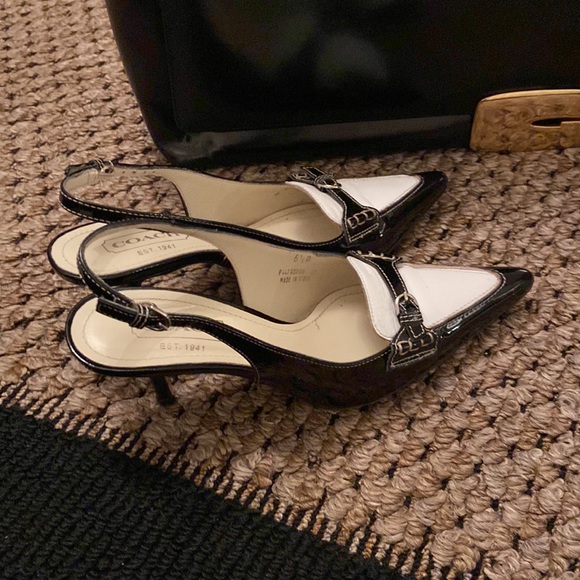 Coach Adrian Spectators Sling Backs - Picture 4 of 10